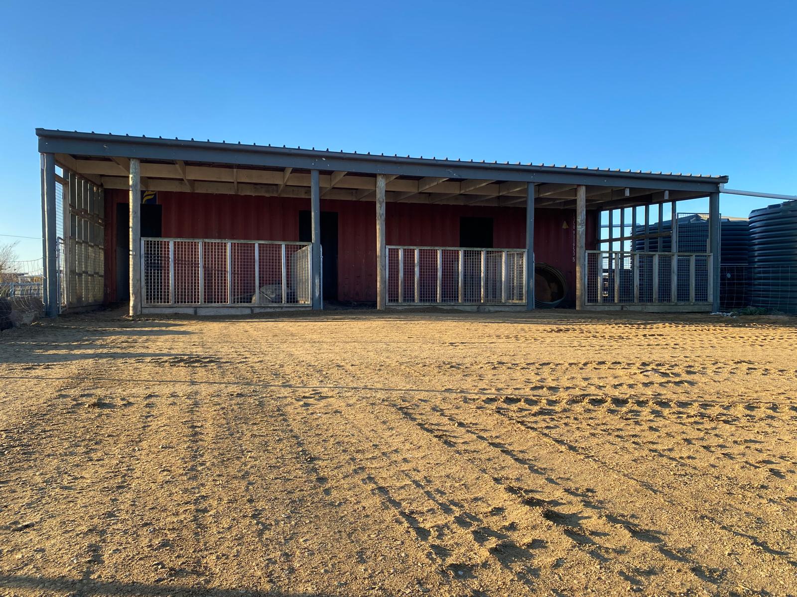 Housing and fence improvements.